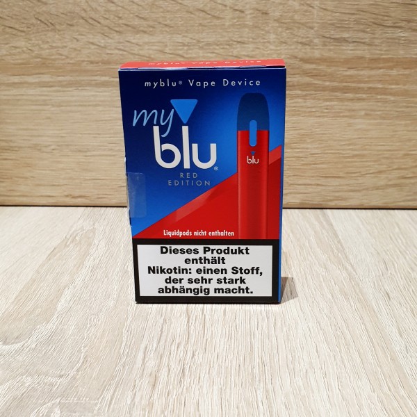 My Blu Vape Device Red Edition