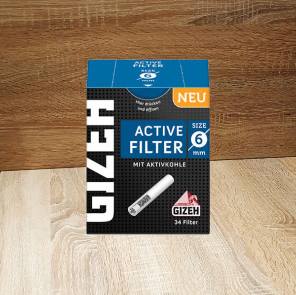 Gizeh Black Activ Filter (34 Filter)